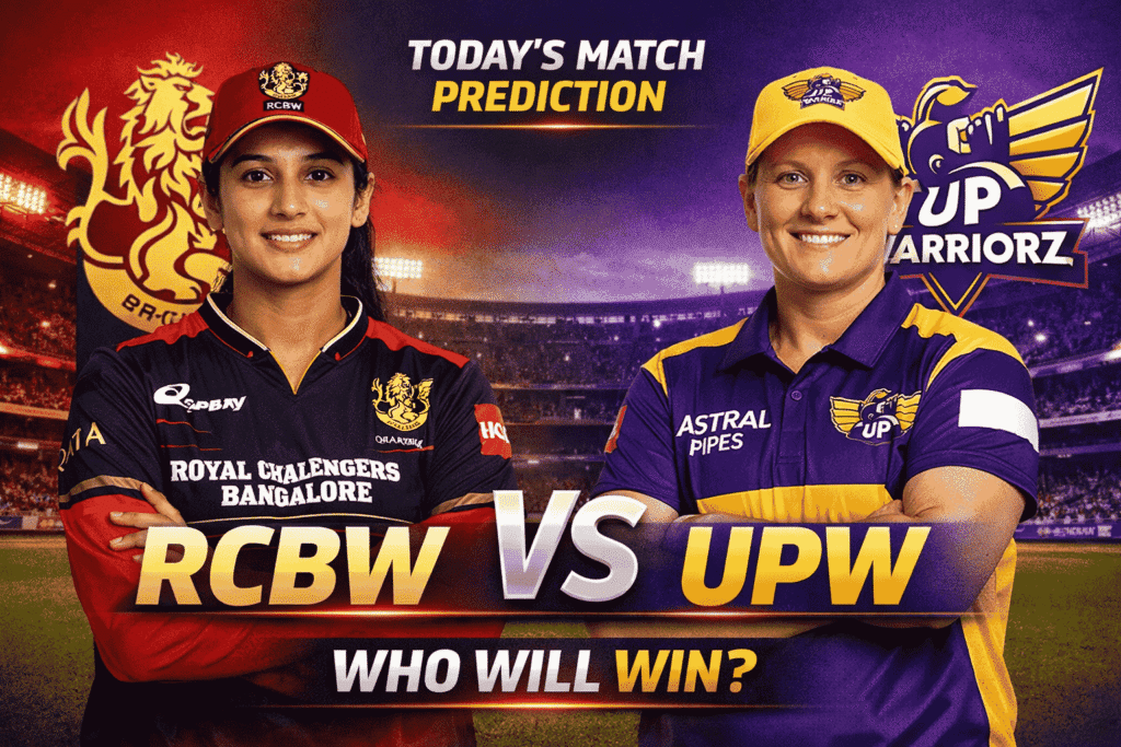 RCBW vs UPW today match prediction