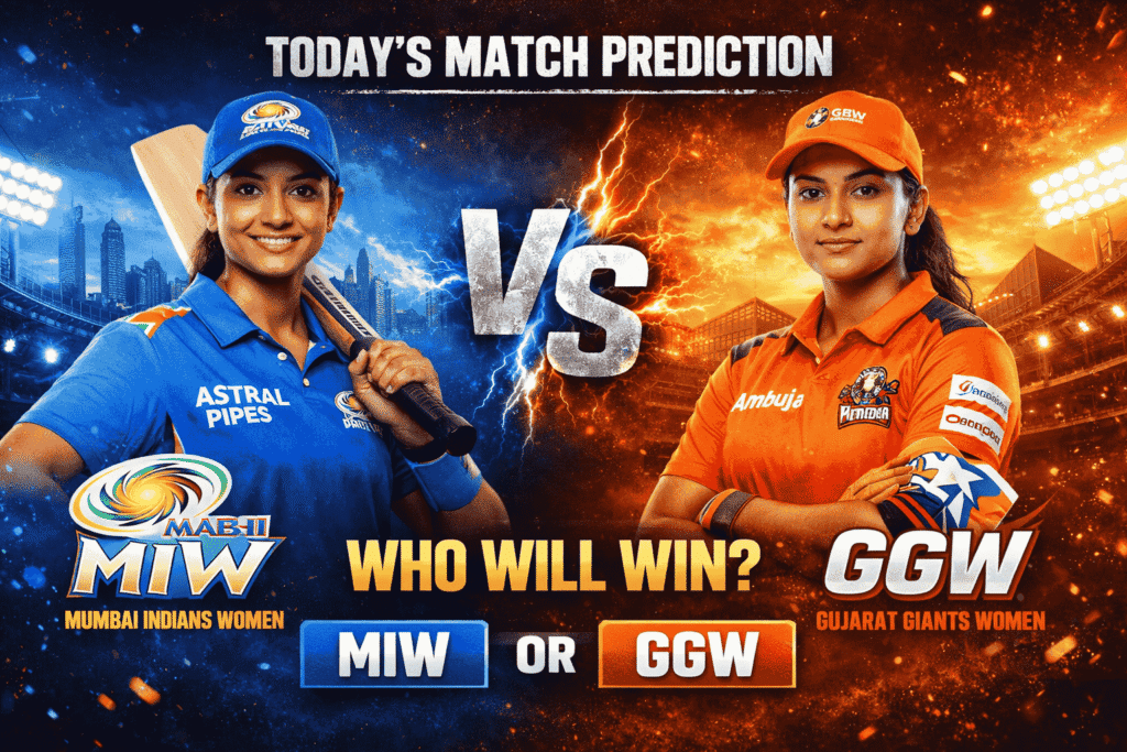 MIW vs GGW today match prediction