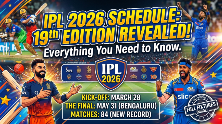 IPL 2026 Schedule