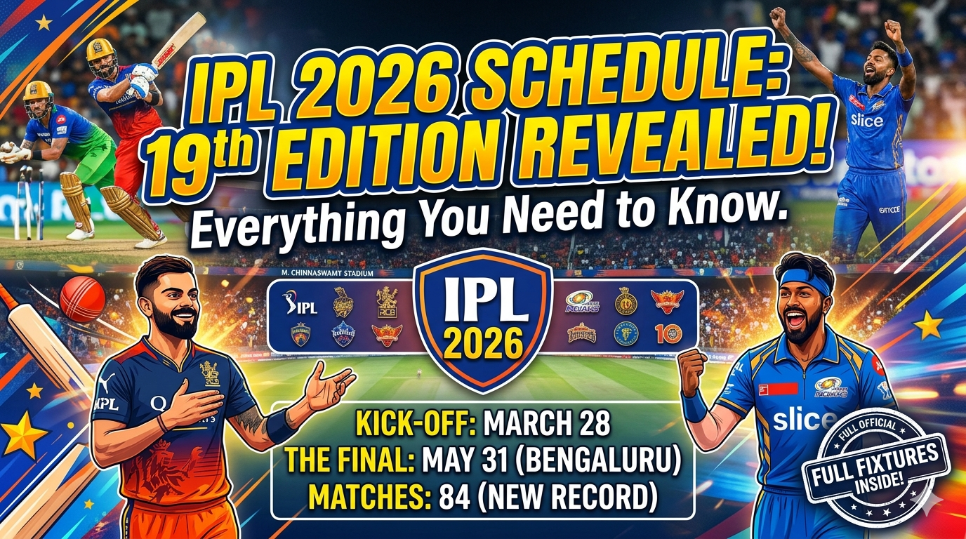 IPL 2026 Schedule